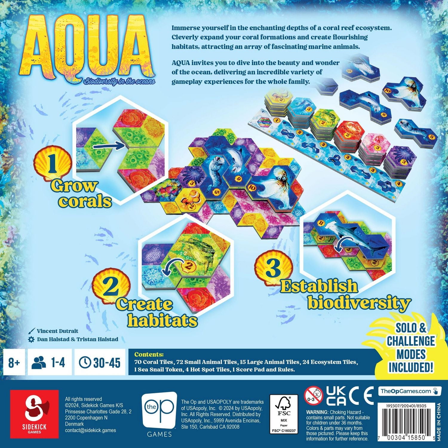 USAopoly AQUA Jeu De Plateau
