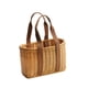 thumbnail image 3 of Cesta tejida a mano, decorativa, ligera, versátil, cesta de la compra sencilla, cesta de flores para acampar, compras, jardinería en interiores y exte Pequeño, 3 of 8