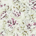 thumbnail image 2 of Dolce Sage/Purple Floral Pattern 4-Piece 1800 Series Sheet Set Cal King, 2 of 4