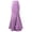 Purple, variant on Women's Gothic Style Dark Long Skirt Lace Up Hip Hugging Fishtail Skirt Half Skirt Purple