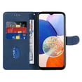 thumbnail image 4 of Compatible with Samsung Galaxy A54 5G Wallet Case, Protective Vintage Premium PU Leather Flip with Card Holders Kickstand & Wrist Strap Folio Case Cover for Men Women for Galaxy A54 5G, Darkblue, 4 of 10