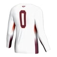 thumbnail image 3 of Unisex GameDay Greats #0 White Virginia Tech Hokies Lightweight Volleyball Jersey, 3 of 4