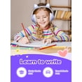 thumbnail image 3 of Auriculares Bluetooth KERHAND para niños con orejas de gato, LED, color azul claro, 3 of 6