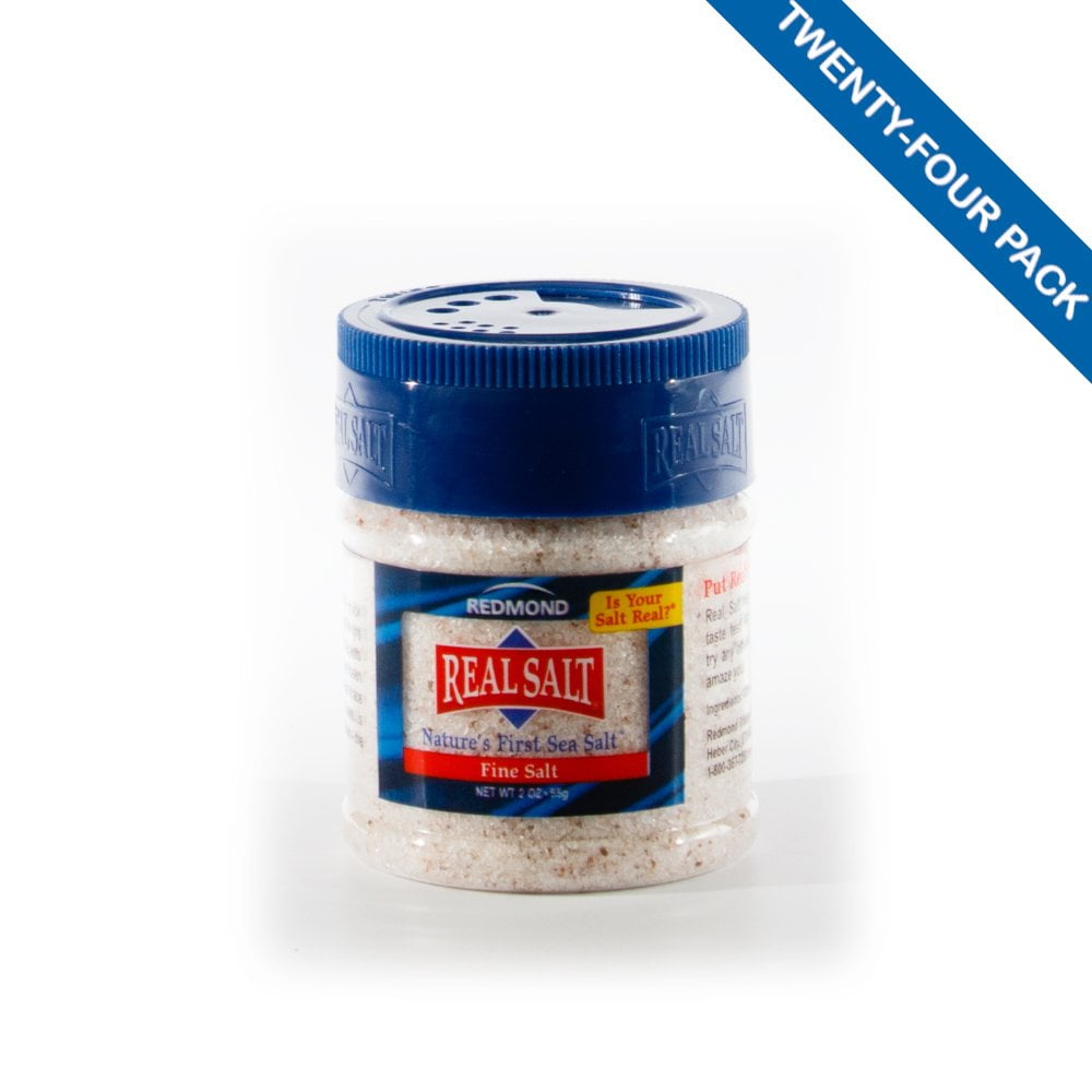 REDMOND Real Sea Salt Natural Unrefined Organic Gluten Free Fine Salt