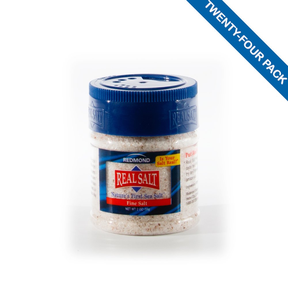 REDMOND Real Sea Salt Natural Unrefined Organic Gluten Free Fine Salt