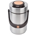 thumbnail image 3 of Insulated Lunch Containers, Easy To Clean Leak Proof Stainless Steel Thermal Lunch Box Layered  for Travel for Picnic, 3 of 7