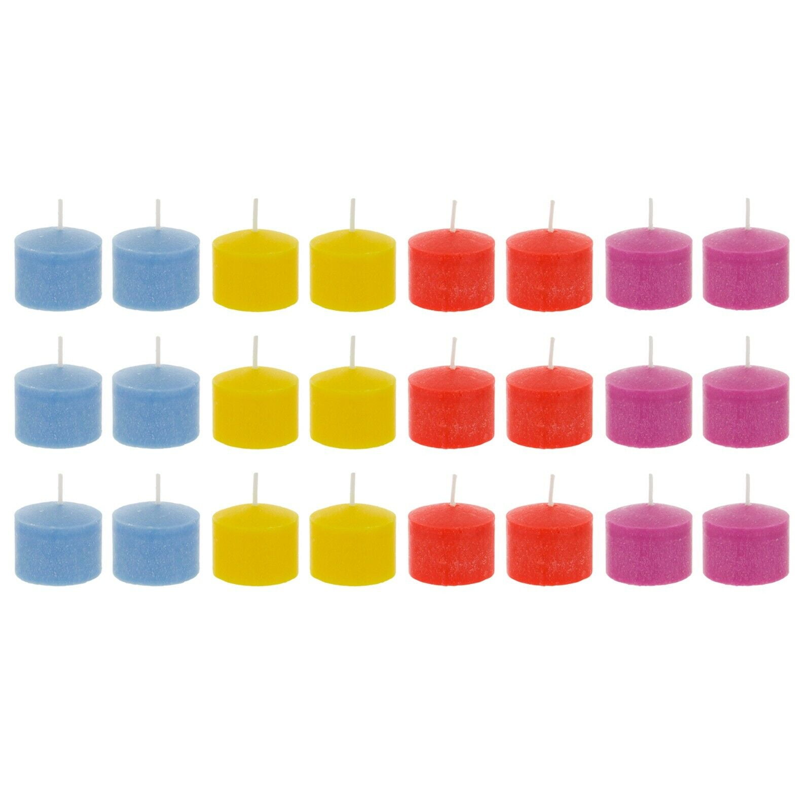 1.5" Scented Votive Candles Assorted, Set of 24