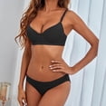 thumbnail image 1 of Pijamas de ropa interior sólida de moda para mujer, conjunto íntimo con anillos de acero, lencería de poliéster para mujer, 1 of 7