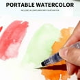 thumbnail image 3 of Clearance!XEOVHV Watercolor Paint set – 25 Assorted Colors with 1 Brushes – Perfect Foldable Watercolor Field Sketch Set for Outdoor Painting –Travel Pocket Watercolor Kit, 3 of 9