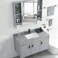 thumbnail image 2 of 4 - Piece Bathroom Hardware Accessories Set Wall Mounted, 2 of 6