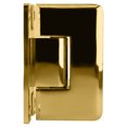 thumbnail image 2 of CRL C0L067BR Brass Cologne Series Wall Mount Positive Close Hinge, 2 of 6