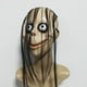 thumbnail image 2 of Accesorios de fiesta de Carnaval de Halloween, máscara de terror con pelo largo MO, máscara divertida de cosplay, boca en forma de V, máscara fantasma femenina, Roleplay, 2 of 5