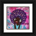 thumbnail image 1 of Posoldova, Tereza 26x26 Black Ornate Wood Framed with Double Matting Museum Art Print Titled - Cheri Lady, 1 of 4