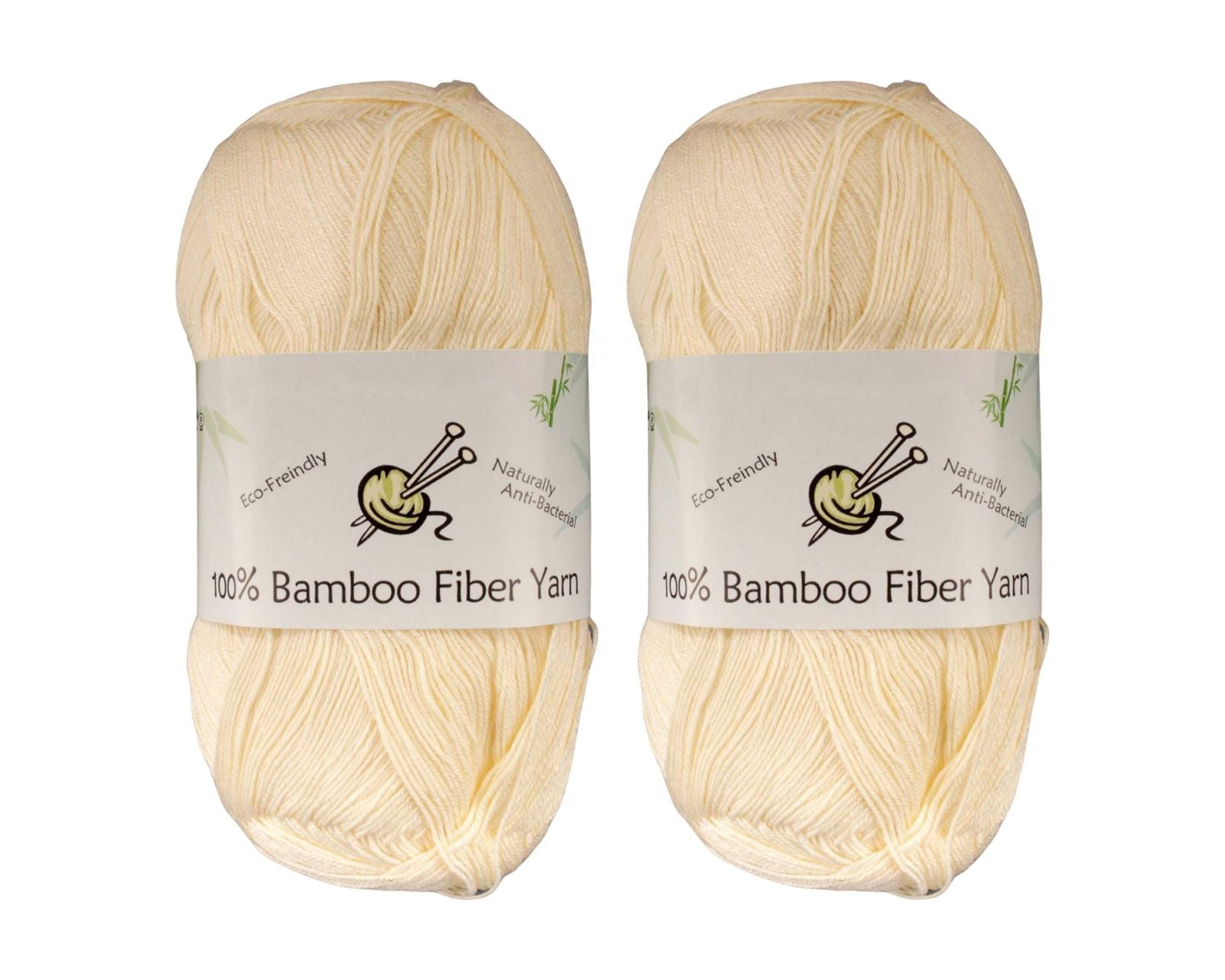 JubileeYarn Super Fine Weight Rayon from Bamboo Fiber Yarn - Royal Blue - 2  Skeins - 50g/skein