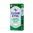 Clear Eyes Maximum Itchy Eye Relief Lubricant Eye Drops, 0.5 fl oz