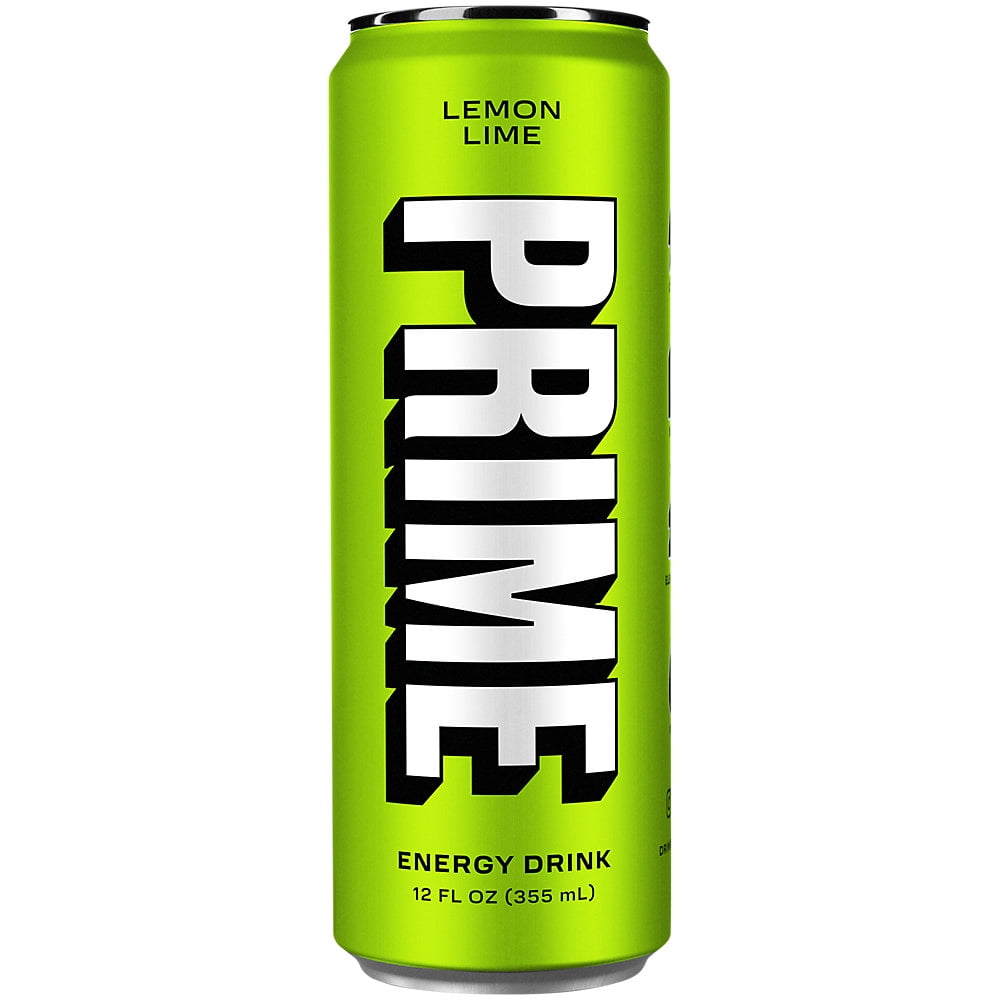 Prime Hydration Energy Drink with 200 mg. of Caffeine and 300 mg. of