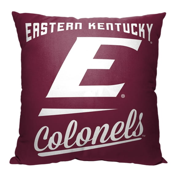 The Northwest Group Eastern Kentucky Colonels 18" x 18" Alumni Pillow