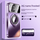 thumbnail image 1 of Aplicable a iPhone 14 Pro Max Frosted Nano AG Funda para teléfono con ventana grande con etiqueta magnética y fugas para Apple 13, 1 of 5