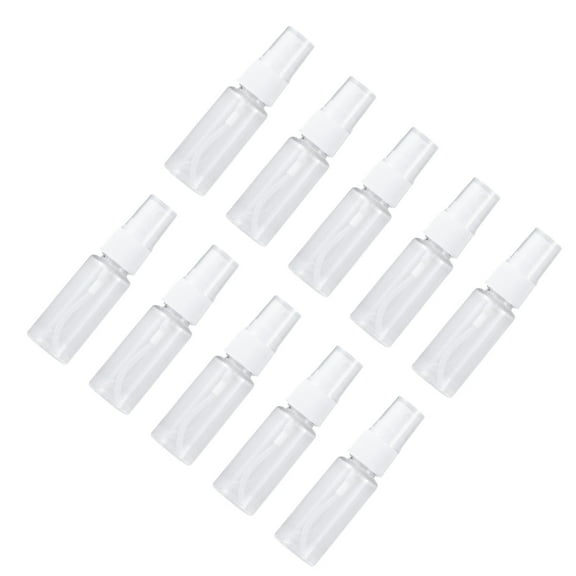 6pcs 50ML Portable Plastic Spray Bottle Empty Water Sprayer Refillable Mist Atomizer Bottles Multifunctional Cosmetic Dispenser Tools for Travel Flowers Plants
