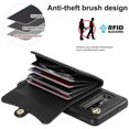 thumbnail image 3 of For Samsung Galaxy S10 RFID Card Slot Leather Phone Case with Long Lanyard, 3 of 4
