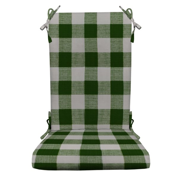 RSH Décor Indoor Outdoor Foam Rocker Rocking Chair Pad Cushions, Large