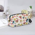thumbnail image 6 of Uemuo Butterfly Flowers Pattern Portable Toiletry Bags with Handle, Waterproof travel Make up Bags for Women, Large Capacity Travel Cosmetic Bags, 6 of 9
