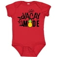 thumbnail image 3 of Inktastic Vacay Mode with Palm Trees Sun and Pineapple Boys or Girls Baby Bodysuit, 3 of 5