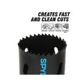 thumbnail image 4 of Spyder Rapid Core Eject™ 6-Inch Bi-Metal Hole Saw 600111CF, 4 of 7