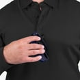 thumbnail image 4 of Propper Men’s I.C.E. Performance Long Sleeve Polo Shirt-Black,Sizes Upto 8XL, Breathable, Moisture-Wicking, Pen Pocket, Sunglass Loop, 4 of 8