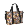thumbnail image 2 of Zufioo Cute Cat Pattern Hand-held Travel Bag, Waterproof Adjustable Shoulder Strap Crossbody Duffel Bag, Suitable for Work, Short trips, Sports, 2 of 8