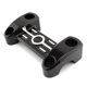 thumbnail image 4 of Abrazadera de cubierta superior para elevadores de manillar CNC apta para BMW R NINE T R9T Sc para motor Rambler negro, 4 of 4
