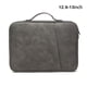 thumbnail image 4 of Sidaley Funda Universal para portátil, funda protectora para portátil, bolso de mano a prueba de arañazos para ordenador, bolsa de Carpetas de archivos Gris 12.9-13 pulgadas, 4 of 6
