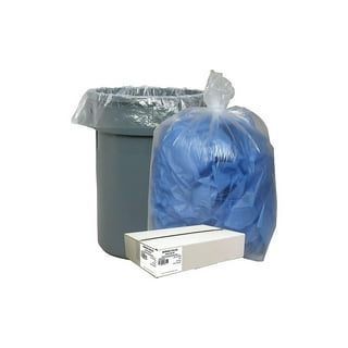 Aluf Plastics 55 Gal. 1.5 mil (eq) Heavy-Duty Clear Recycling Bags  (100-Count) CSR602 - The Home Depot