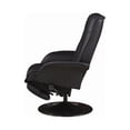 thumbnail image 3 of Swivel Recliner with Flared Arm Black, 3 of 3