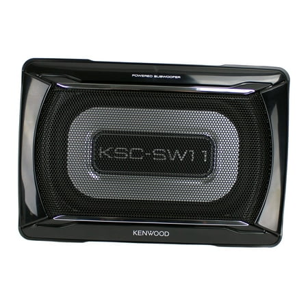 Kenwood KSC-SW11 150-Watt Compact Powered Subwoofer with Remote
