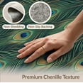 thumbnail image 6 of ODIKA Plume Cascade Classical Filigree Watercolor Bathroom Vintage Refined Structured for Bedroom, Nursery, RV, Pet Friendly & Kids Safe Bedside, 6 of 7