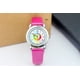 thumbnail image 4 of Reloj educativo para niños Rosa 1 pieza, niña. Reloj analógico educativo con práctica de mecanismo de cuarzo japonés., 4 of 4