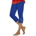 thumbnail image 1 of Women Capris For Summer High Waist Comfy Stretchy Workout Compression, 1 of 4