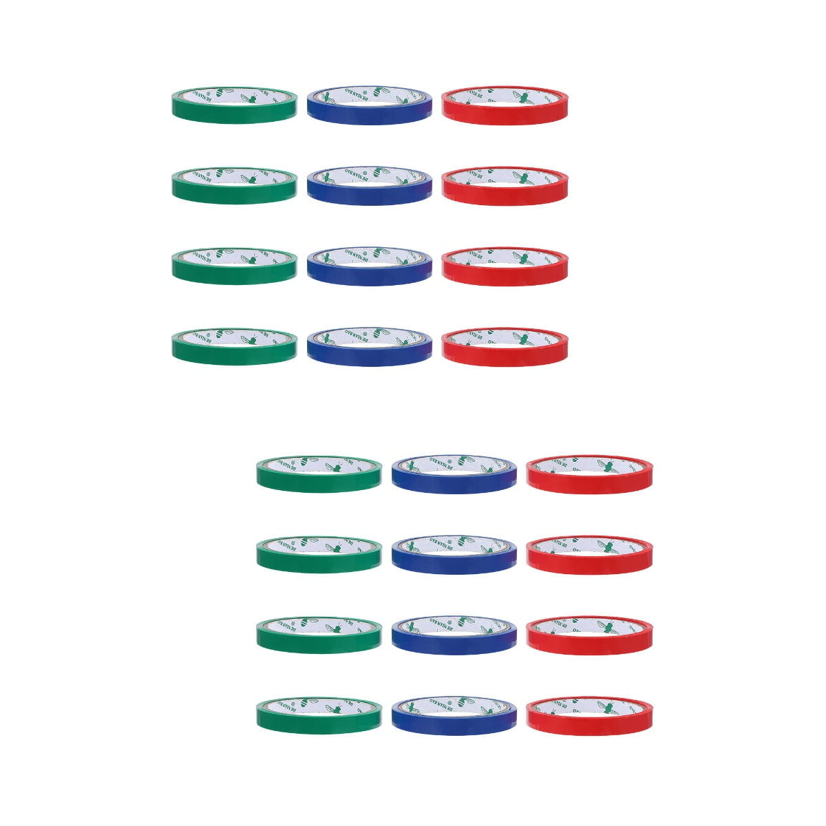 Worgeous Rolls Packing Tapes Bag Sealing Tapes Binding Packaging Bag Tying Tapes for Supermarket