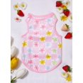 thumbnail image 1 of PETSIN Flower Print Pet Tank, 1 of 5
