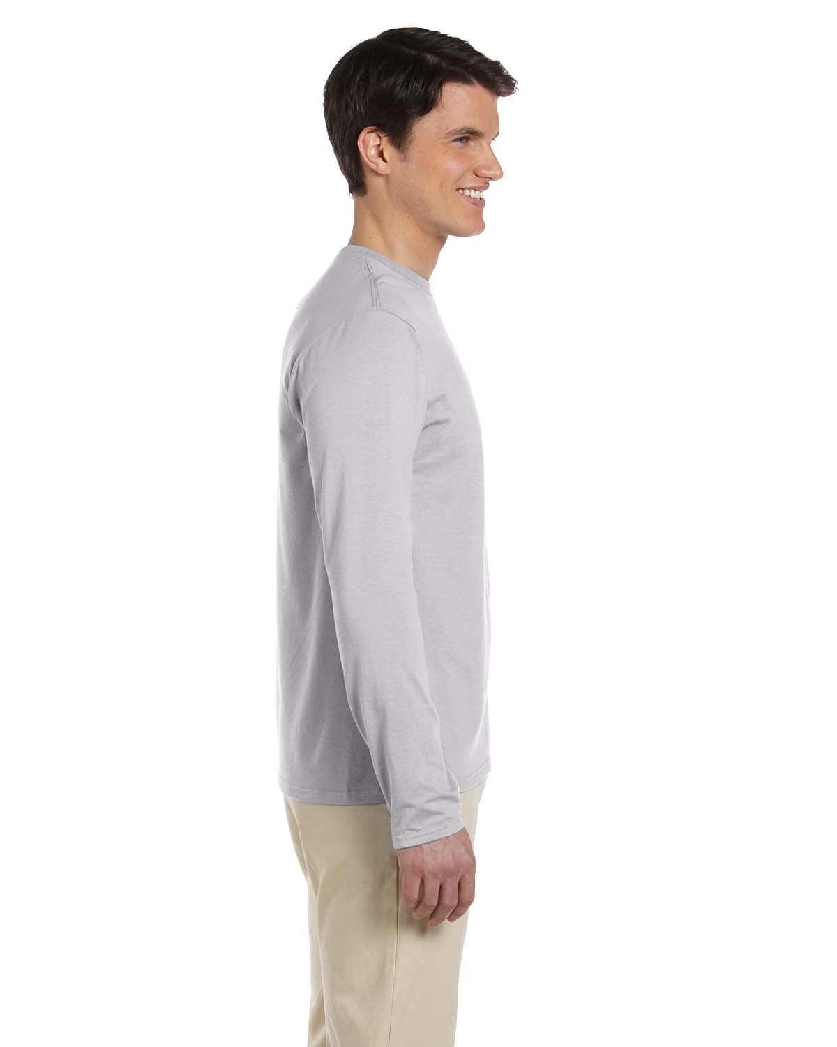 Mens 4.5 oz. SoftStyle Long-Sleeve T-Shirt 3 Pack
