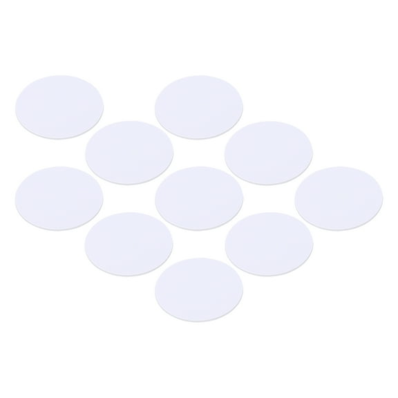 Uxcell NFC Sticker NFC216 Tag Sticker 888 Bytes Memory Blank Round NFC Tags White 10 Pack