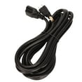 thumbnail image 1 of Câble d'Extension d'Alimentation, 16AWG Résistant 3 Câbles Ignifuges 5 15P à 5 15R pour HDTV pour Projecteur, 1 of 8