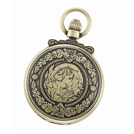Antique Gold Hunter Case Mechanical Pocket Watch
