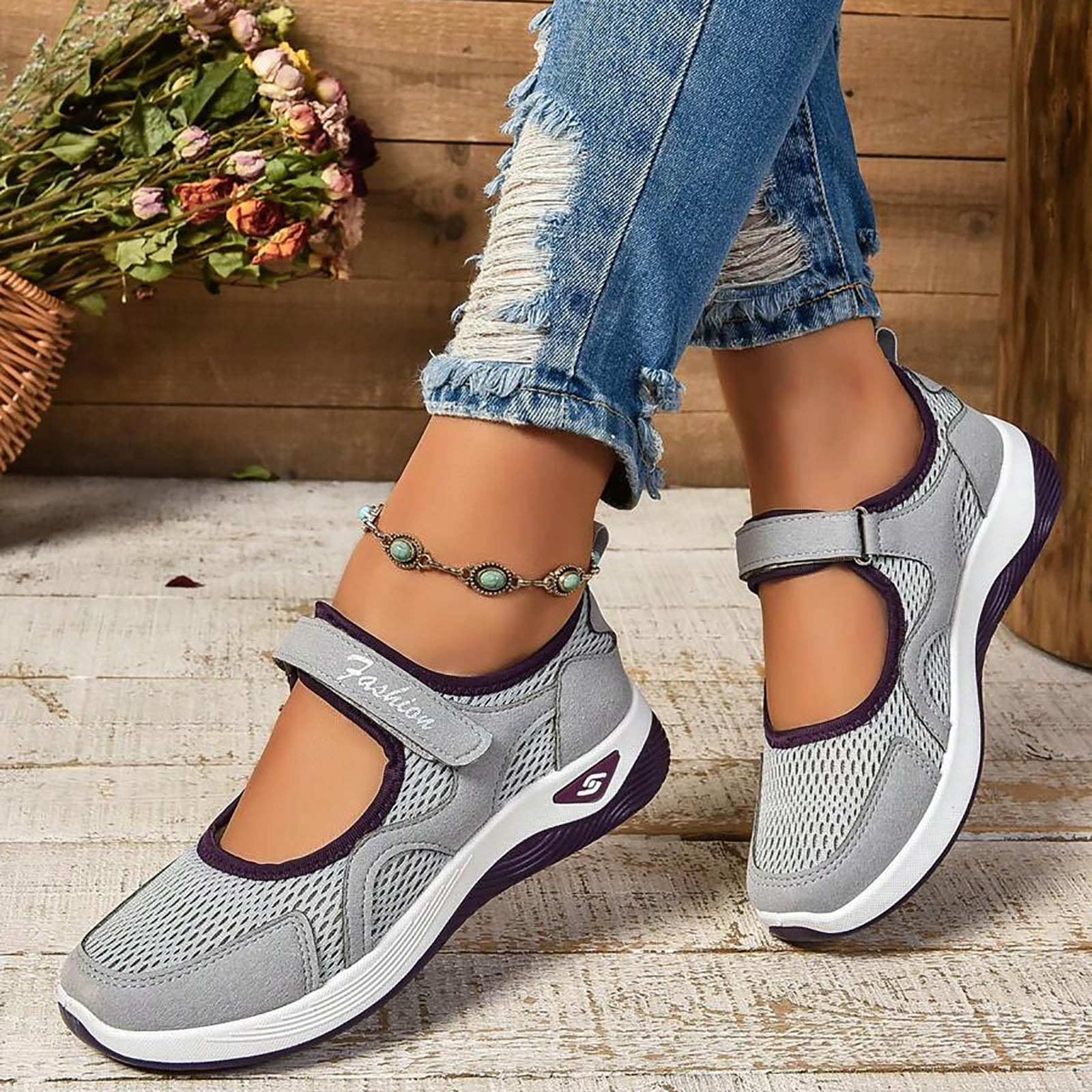 Guttear Women's Walking Shoes for Hiking Surfing Kayaking Cruise Ship Essentials Cruise Ship Essentials