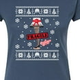 thumbnail image 3 of A Christmas Story - Fragile X - Juniors Fitted Graphic T-Shirt, 3 of 5