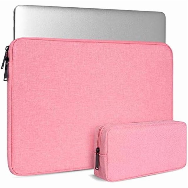 Chenchen 14 Inch Laptop Sleeve Computer Bag for Dell Latitude/Inspiron/Dell 14 Plus, Lenovo Ideapad 3, ASUS Chromebook VivoBook14 Inch Case, Pink