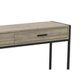 thumbnail image 4 of Table Console 48" Taupe Foncé Avec Métal Noir de Safdie & Co., 4 of 5