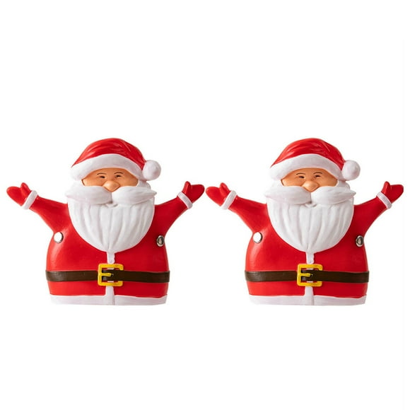 Riforla Santa Garage Wall Lamp Shade Lighting Decoration Transparent Light Novel Lampshade Door Hanging Decoration Christmas Home Decor Red