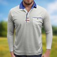 thumbnail image 6 of Akiihool Mens Polo Shirt Polo T Shirts for Men Mens Stretch Golf Polo Shirts Tee Shirts (Light Gray,M), 6 of 9